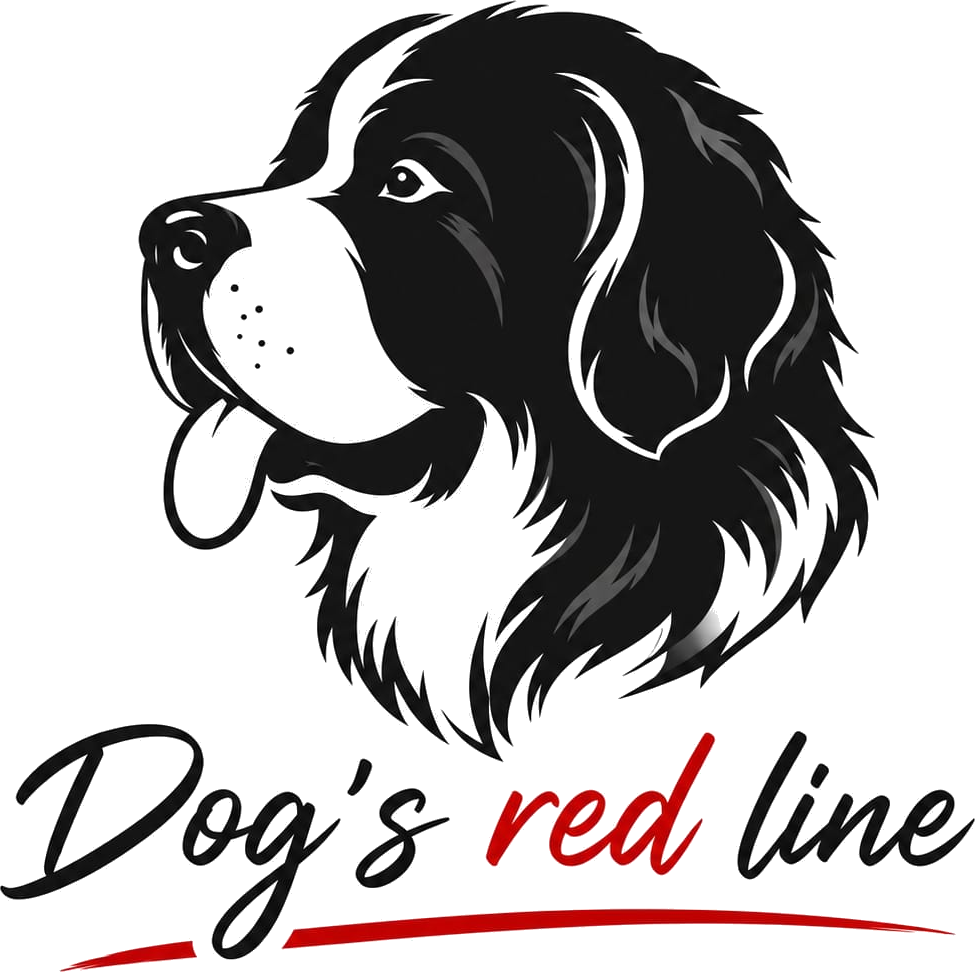 Dog's red line Logo